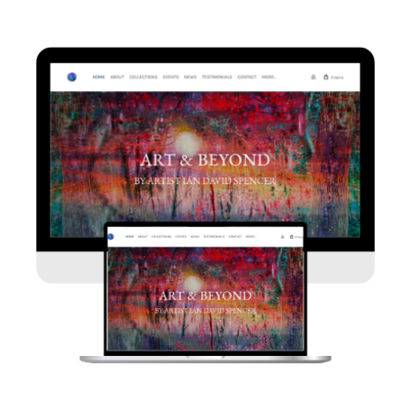 Ian David Spencer Artist | Contemporary Spiritual Artist | Website By Rocket Media Services Ian David Spencer Artist