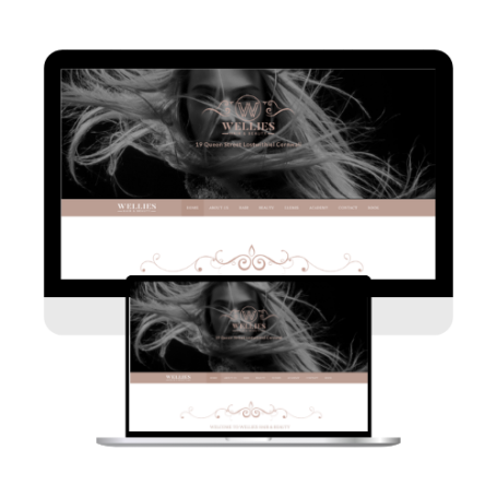 Wellies Hair And Beauty Salon | Website By Rocket Media Services Wellies Hair And Beauty Salon